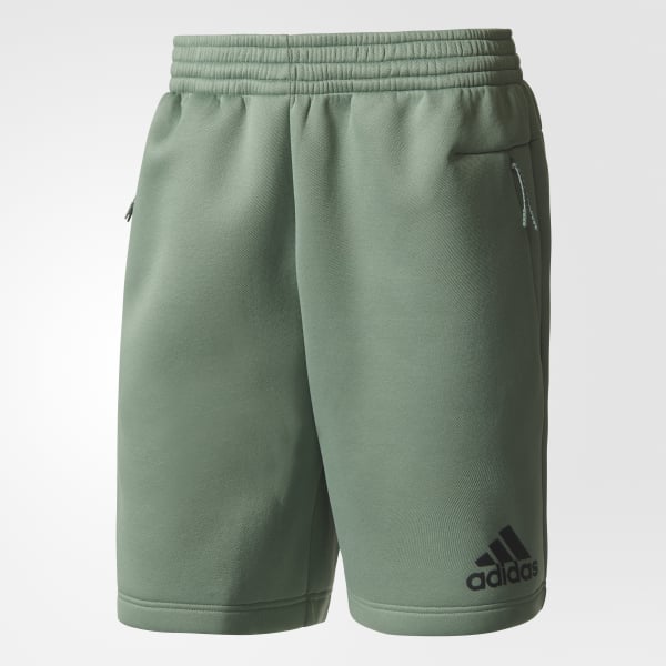 mens green adidas shorts