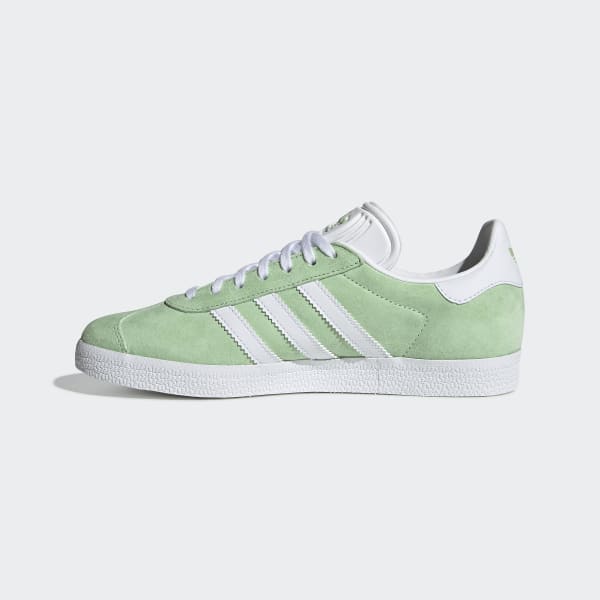 adidas gazelle glow green