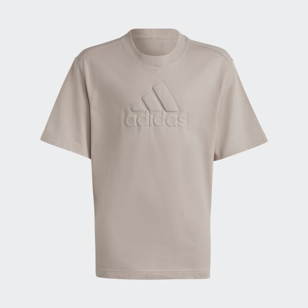 Marron Camiseta Future Icons Logo Piqué