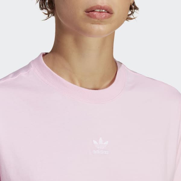 Rosa Camiseta Adicolor Essentials Regular