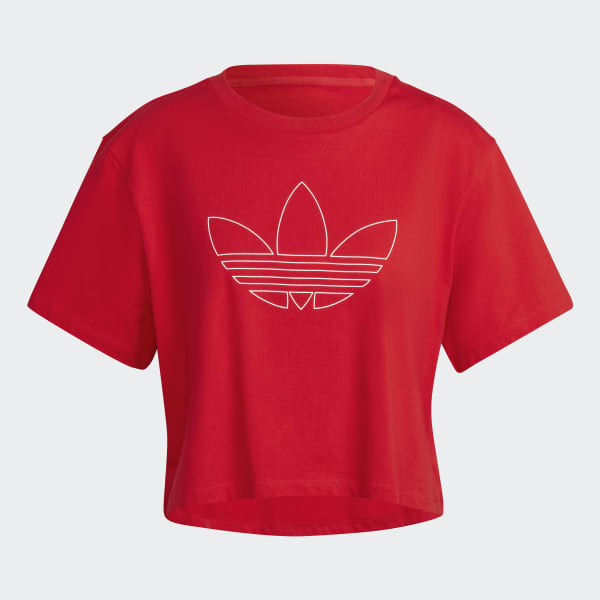 Vermelho Top Cropped BW395