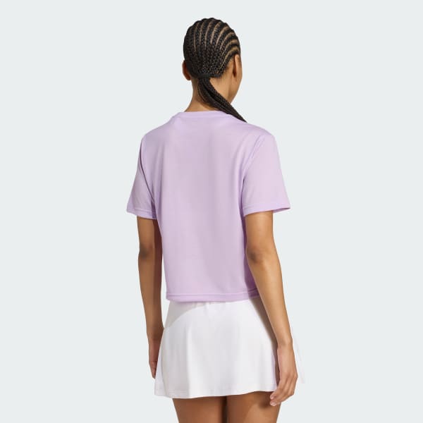 Morado Polera de Entrenamiento Train Essentials Big Logo Performance