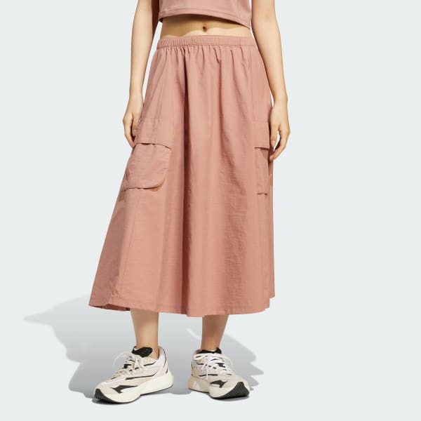Rosado Falda City Escape Woven