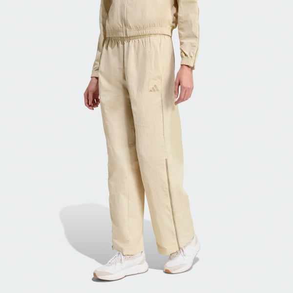 Bej City Tech Woven Zip Pantolon