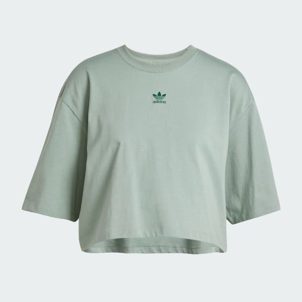 Green Essentials Crop Tee