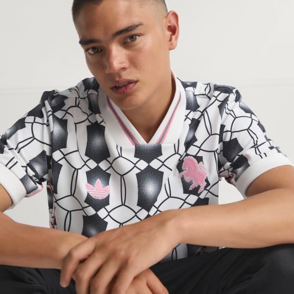 สีขาว เสื้อฟุตบอลแฟชัน Juventus Turin LFSTLR