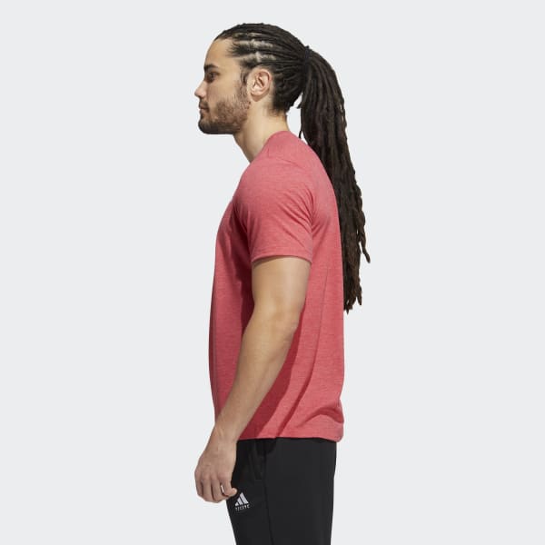 Red Primeblue Designed 2 Move Heathered Sport Tee BG978