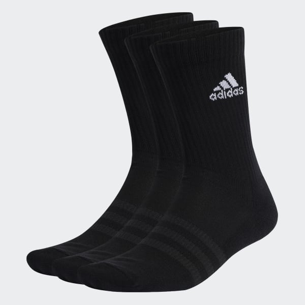 adidas Cushioned Crew Socks 3 Pairs White adidas Thailand