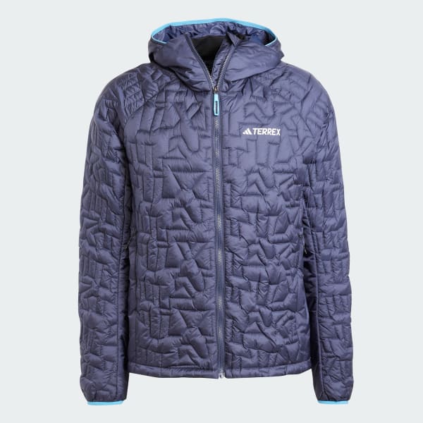 Blue Terrex Xperior PrimaLoft Loose Fill Insulated Hooded Jacket