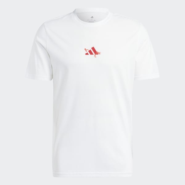 Blanco Camiseta AEROREADY Tennis Graphic