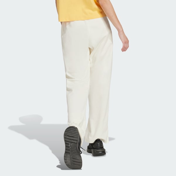 Branco Calça Estampada Sportswear Resort Straight-Leg