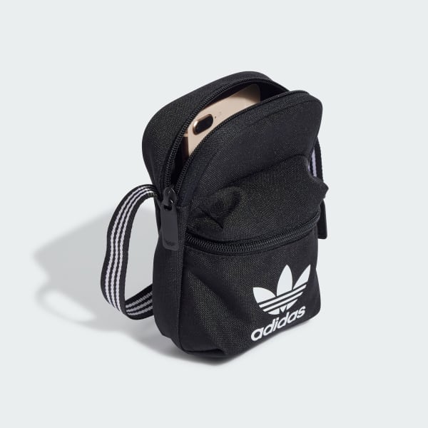 adidas Adicolor Classic Festival Bag - Black | Free Delivery | adidas UK