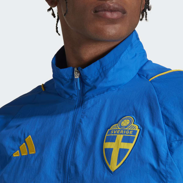Blau Schweden Tiro 23 Präsentationsjacke