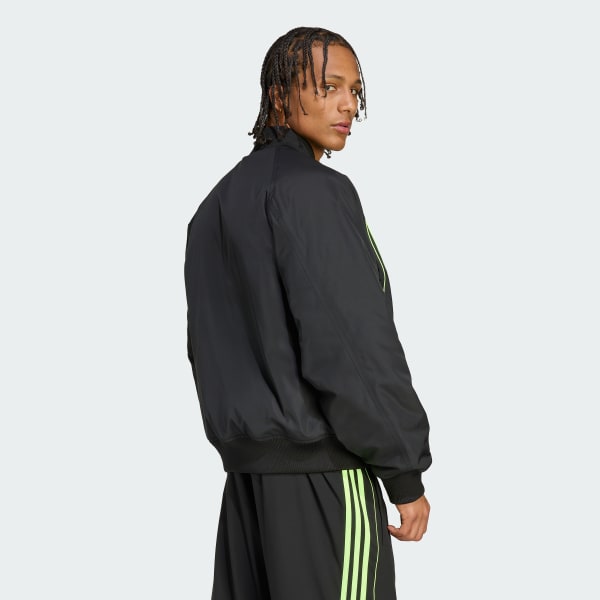 Hitam Jaket Lapis Busa Teamgeist