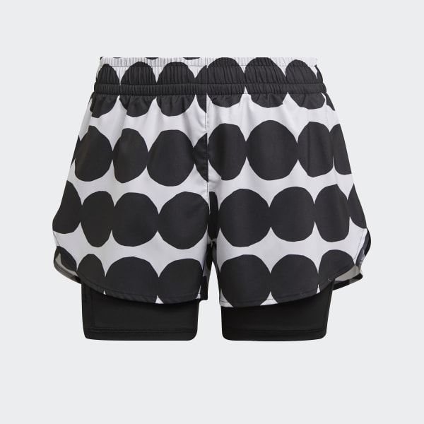 Black adidas x Marimekko Marathon 20 Shorts