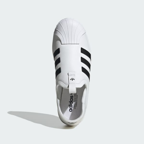 White Superstar Slip-On shoes