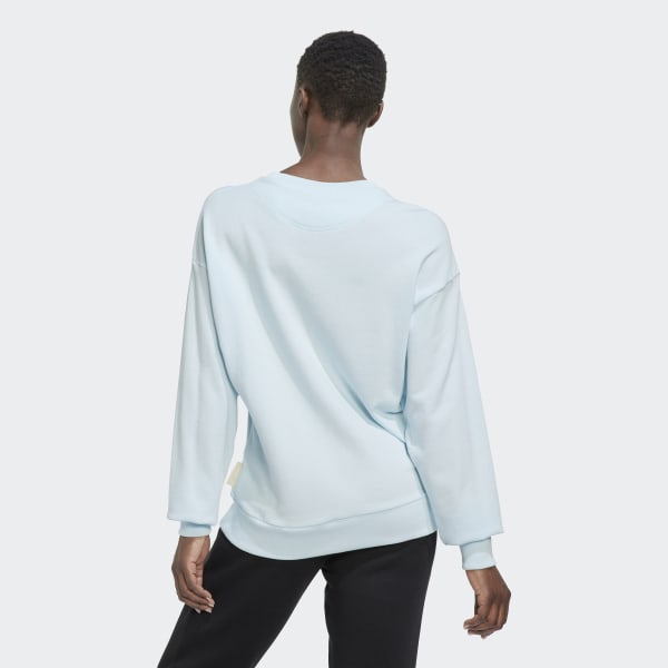 Niebieski Studio Lounge Loose Sweatshirt HI234