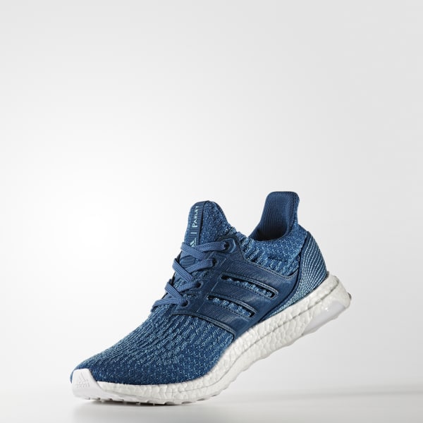 Ultraboost Parley Shoes by Adidas made from recycled plastic bottles
