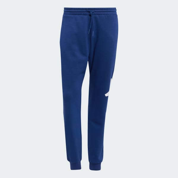 Azul Pantalón Essentials Big Logo Cuffed Fleece