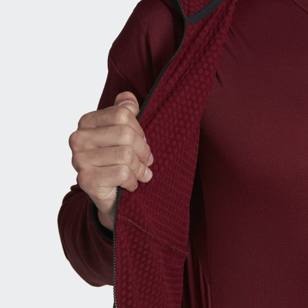 Bordo Casaco de Caminhada com Capuz em Fleece Tech TERREX