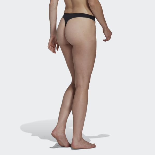 Adidas Women's Seamless Thong Underwear (White 2, 2XL) - 4A1H64