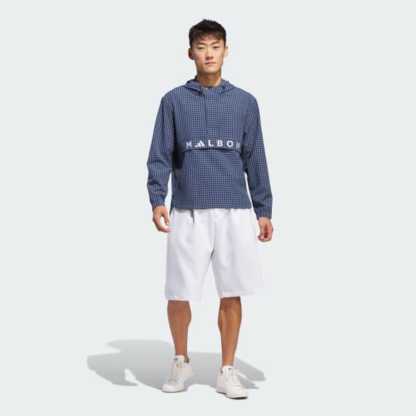 adidas x Malbon 1/2-Zip Anorak - Blue | Free Shipping with