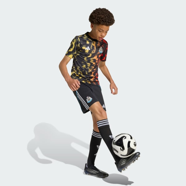 Schwarz Newcastle United FC 25/26 Kids Pre-Match Shirt