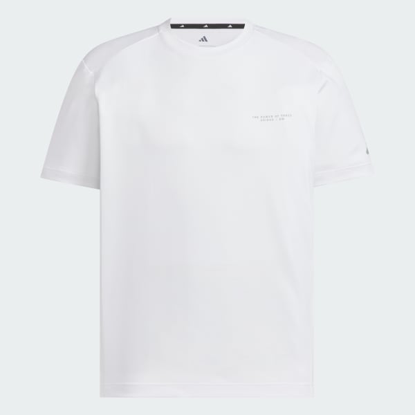 ホワイト アディダスアダプテーション レギュラーフィット 半袖Tシャツ