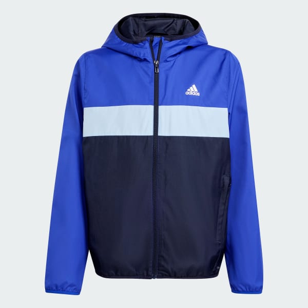 Baby blue adidas windbreaker new arrivals