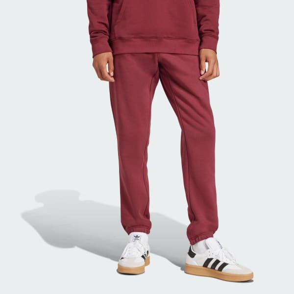 Burgundy Pantalón Trefoil Essentials