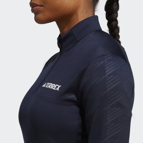 Blau TERREX Multi Half-Zip Longsleeve