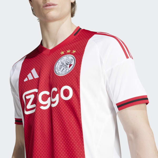 adidas Ajax Amsterdam 25/26 Home Jersey - White | Free
