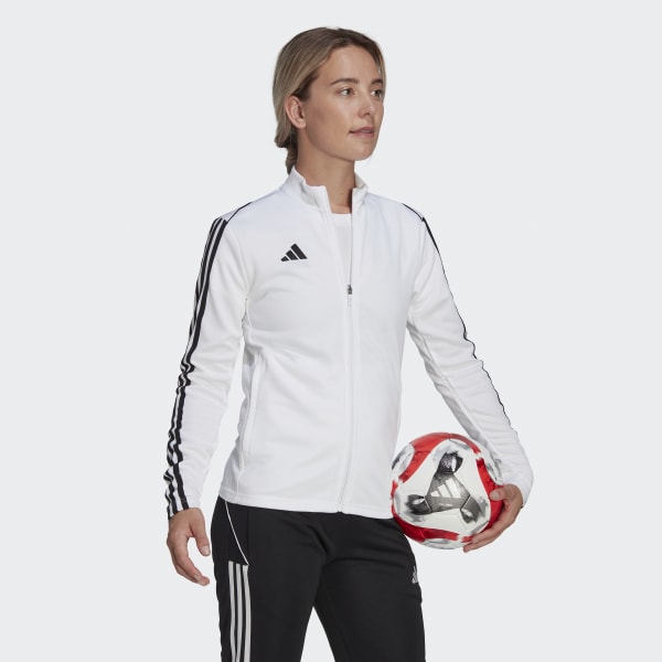 adidas Tiro 23 League Training Jacket - White | Women\'s Soccer | adidas US