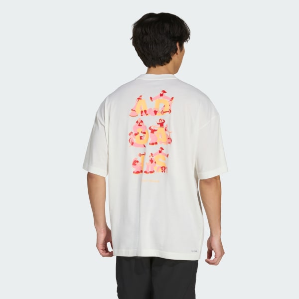 White Graphic T-Shirt