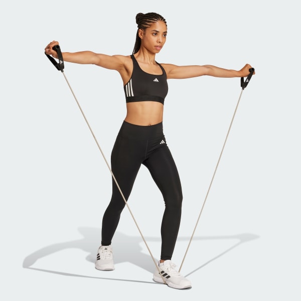 Black PrimeLiftreact Training Medium Support Hyperglam Bra