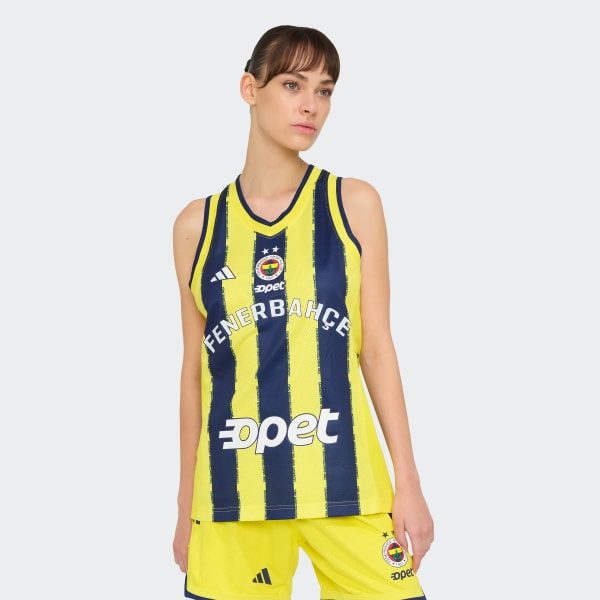 Sari Fenerbahçe Basketbol 25/26 Iç Saha Kadın Forması