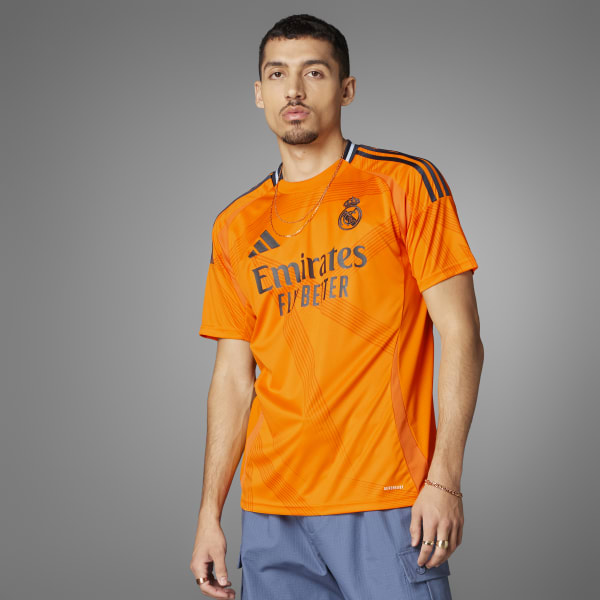 adidas Real Madrid 24 25 Away Jersey Orange adidas Singapore