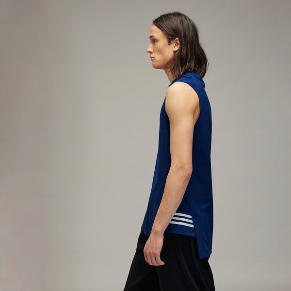 Blue Y-3 Tank Top