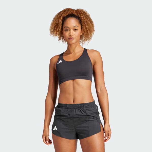 【adidas】アディゼロ ラン ミディアムサポートブラ アディゼロ エッセンシャルズ ラン ミディアムサポートブラ