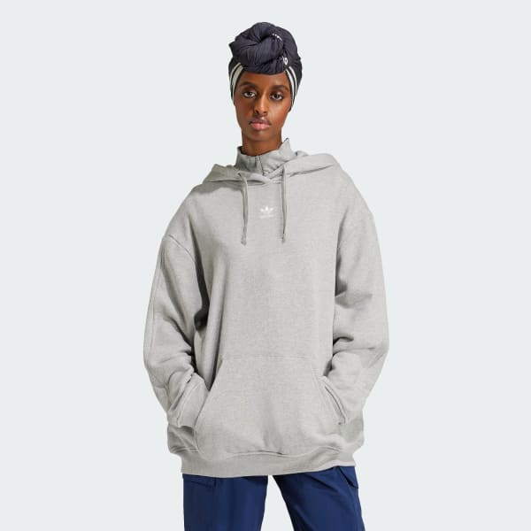 Γκρι Essentials Loose French Terry Hoodie