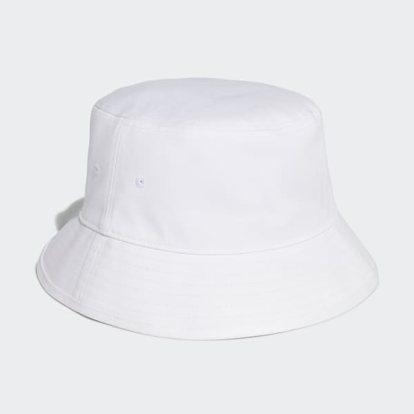 Hvit Adicolor Trefoil Bucket Hat