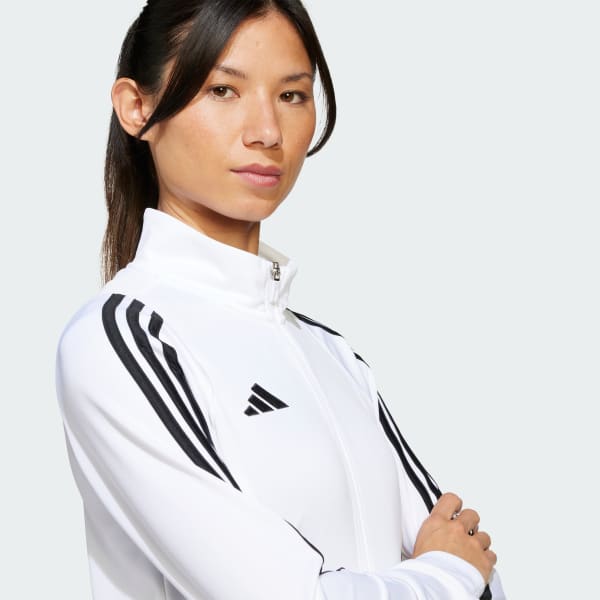 adidas Tiro 24 Training Jacket - White | Free Shipping with