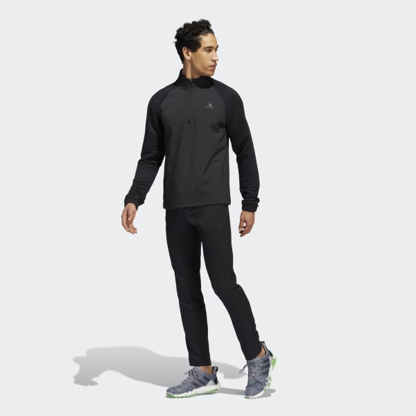 Svart Statement Fleece 1/4-Zip Pullover