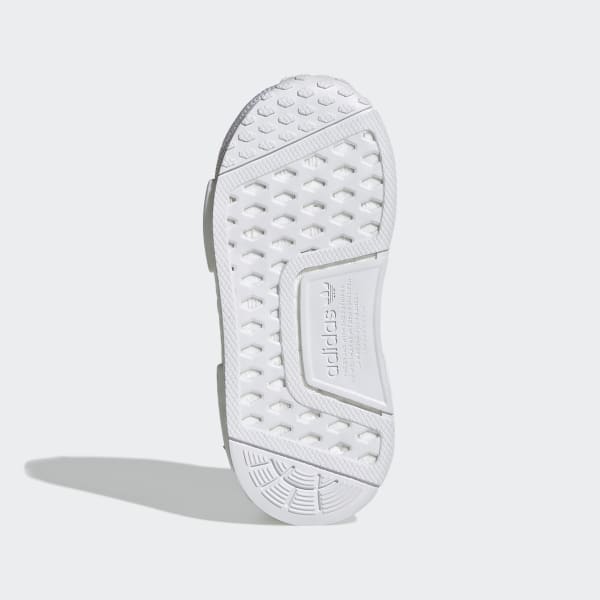 White NMD_R1 Refined Shoes