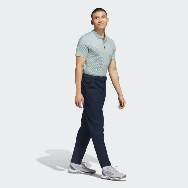 Green Beyond The Course Textured Polo Shirt