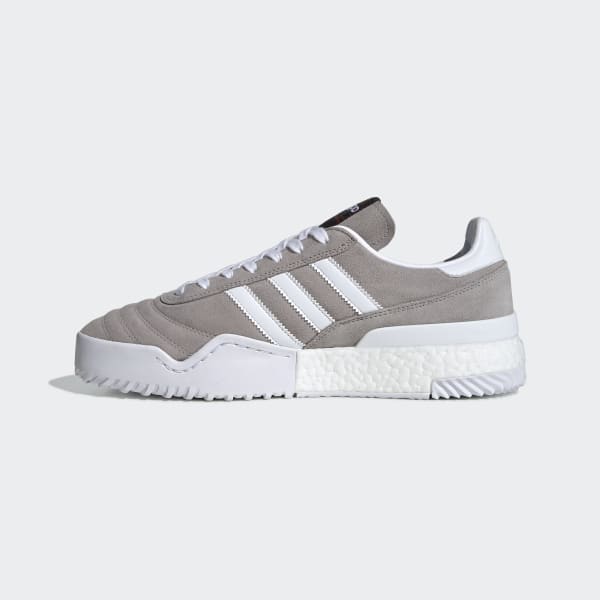 Grey adidas Originals by AW B-Ball Soccer Shoes EOW59