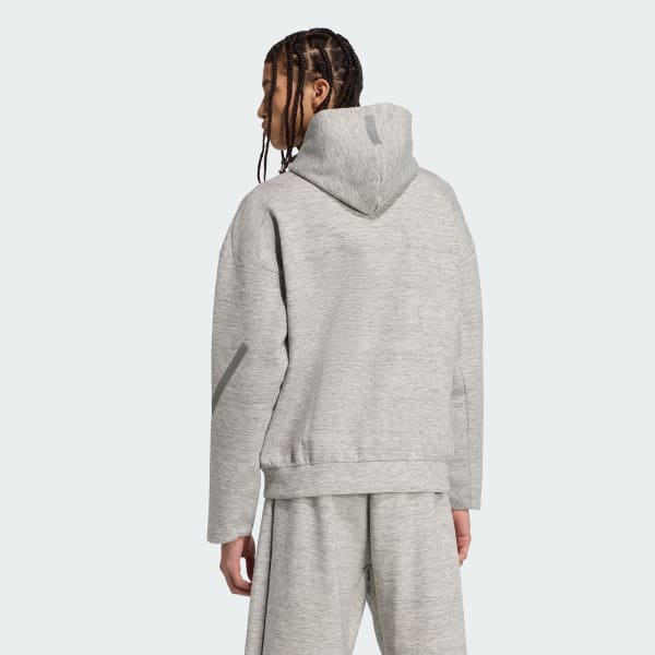 adidas Z.N.E.プレミアム フルジップ パーカー - グレー