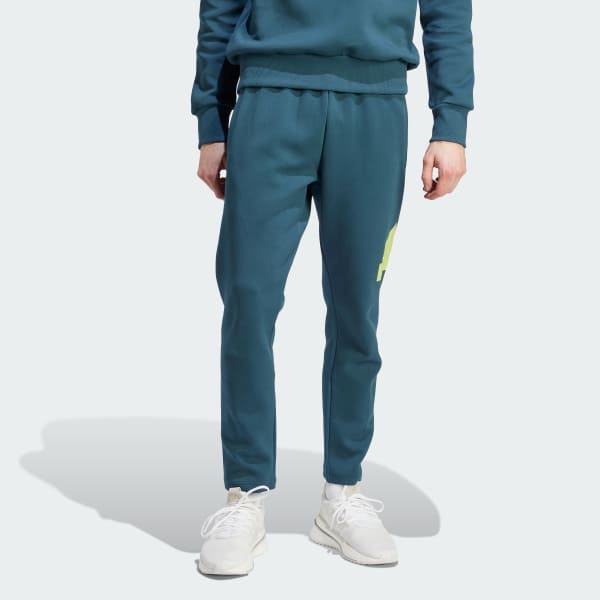 Turquoise Future Icons Badge of Sport Pants