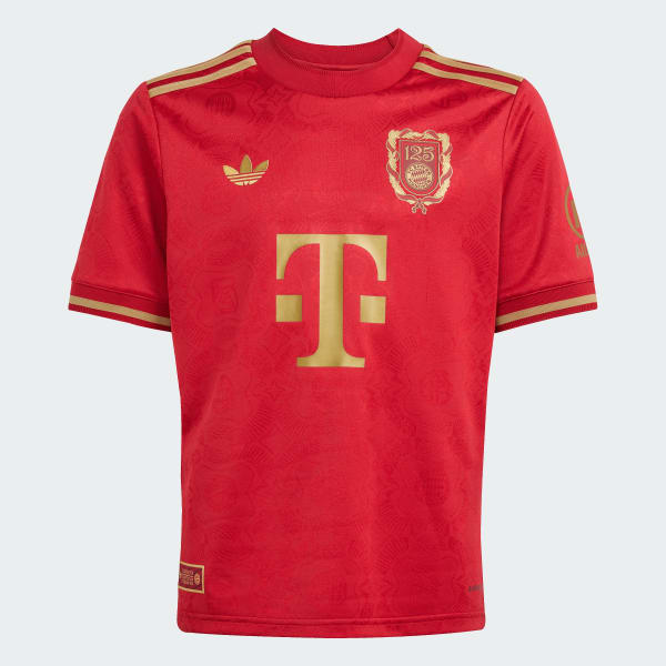 Weinrot FC Bayern München Anniversary Kids Trikot