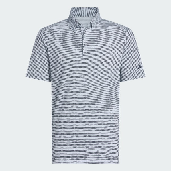Blue Go-To Printed Stripe Polo Shirt